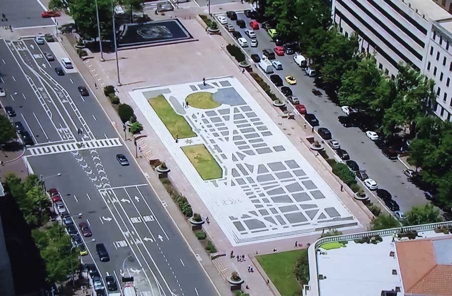 The Freedom Plaza, Washington, D.C.