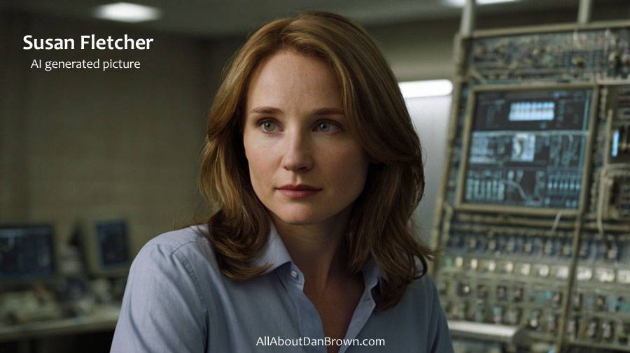 Susan Fletcher-Digital Fortress, Dan Brown